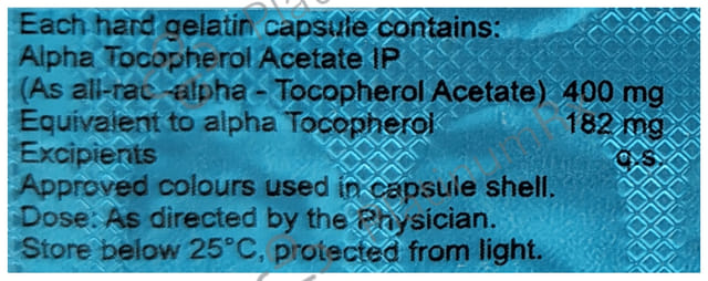 Aqua E 400mg Capsule 10s