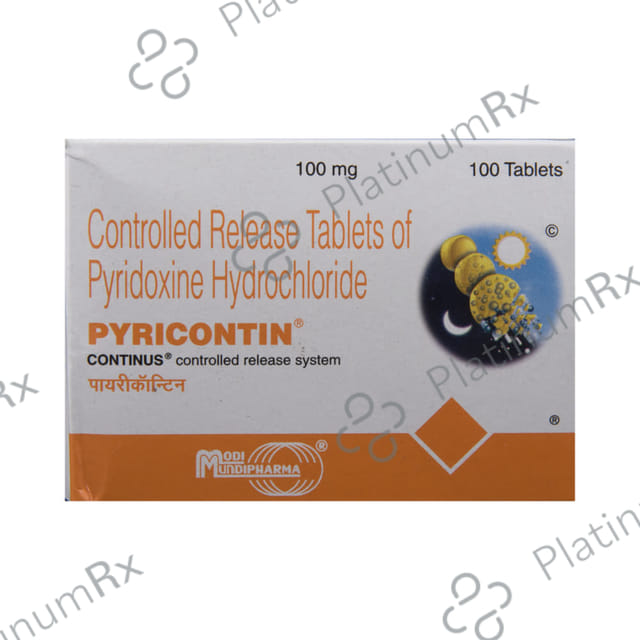Pyricontin CR 100mg Tablet 10s