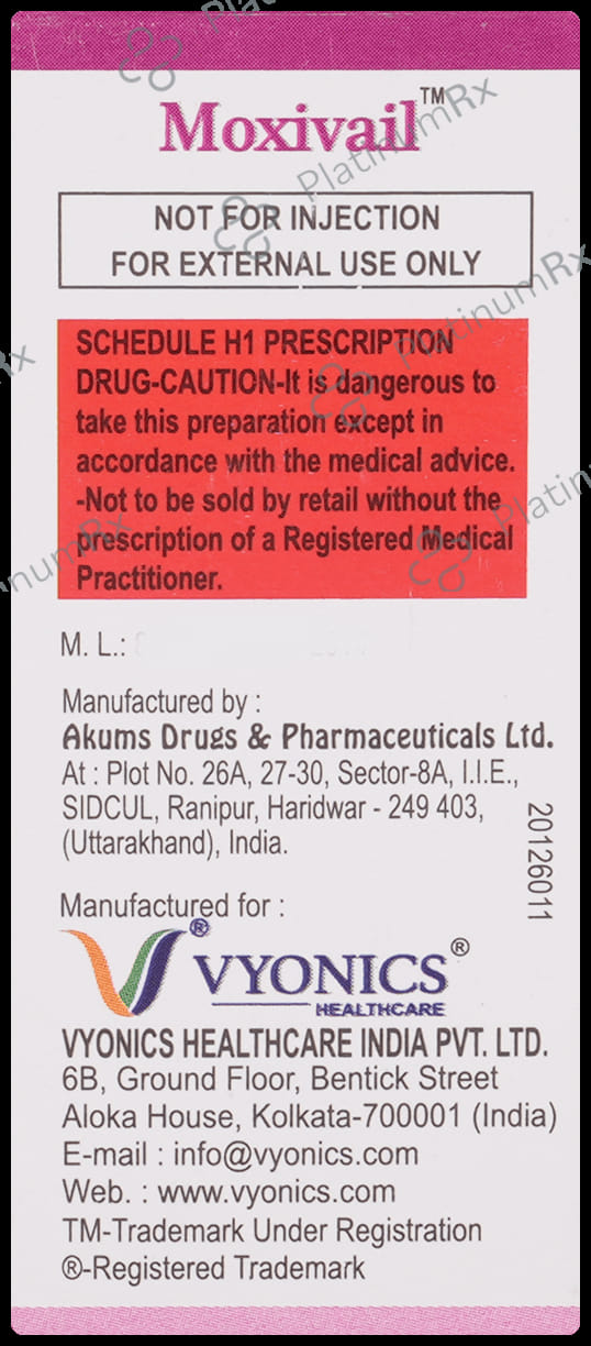 Moxivail Eye Drop