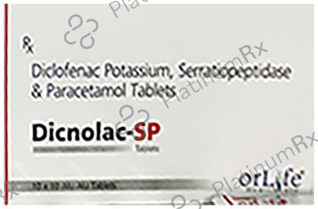 Dicnolac SP 325/50/10mg Tablet 10s