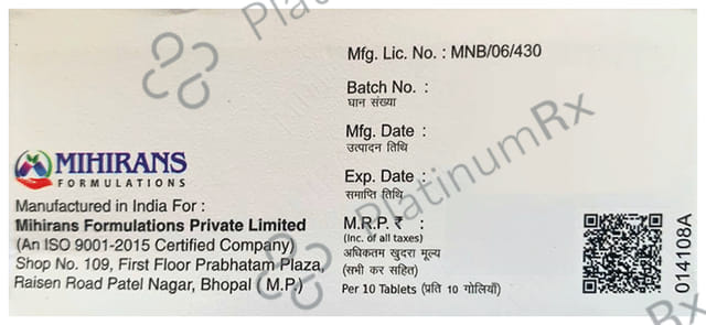 Mihfluran 10mg Tablet 10s
