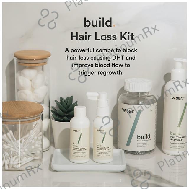 Wiser Build Hair Loss Treatment Kit 1s