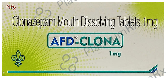 AFD Clona 1mg Tablet MD 10s