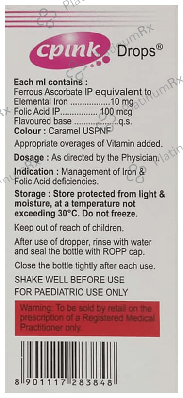 Cpink 10/100mcg Drop 15ml