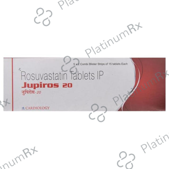 Jupiros 20mg Tablet 15s