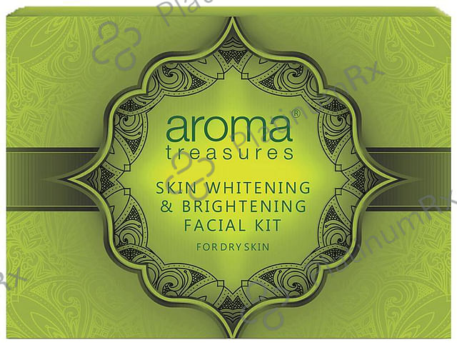 Aroma Treasures Skin Whitening & Brightening Facial Kit Dry Skin