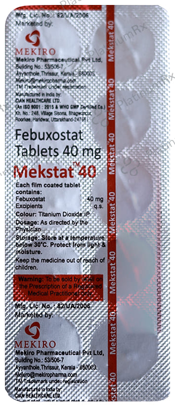 Mekstat 40 Tablet