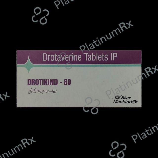 Drotikind 80mg Tablet