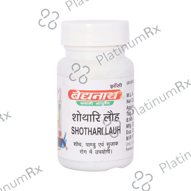 Baidyanath (Jhansi) Shothari Lauh Tablet