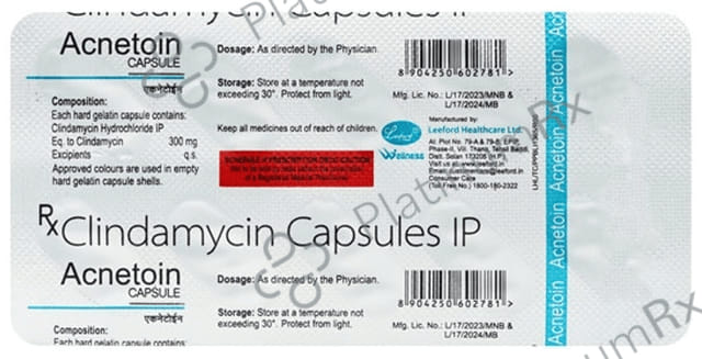 Acnetoin Soft Gelatin Capsule 10s