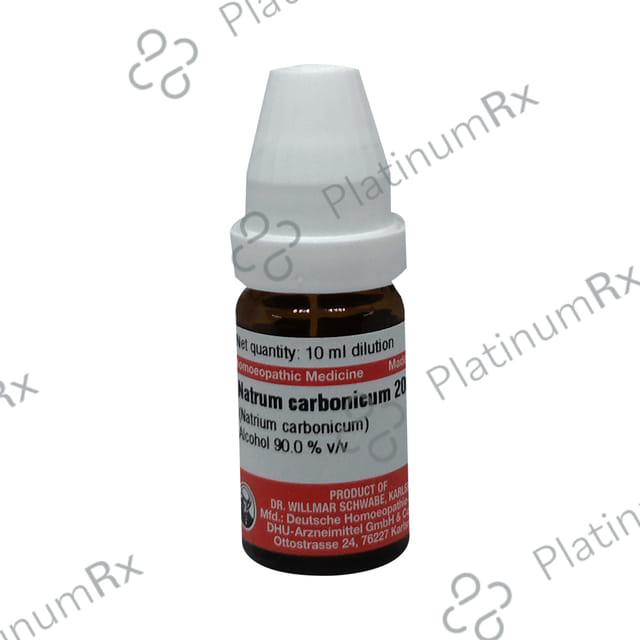 Dr Willmar Schwabe Germany Natrum Carbonicum Dilution 200