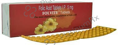Folvite 5000mcg Tablet 45s
