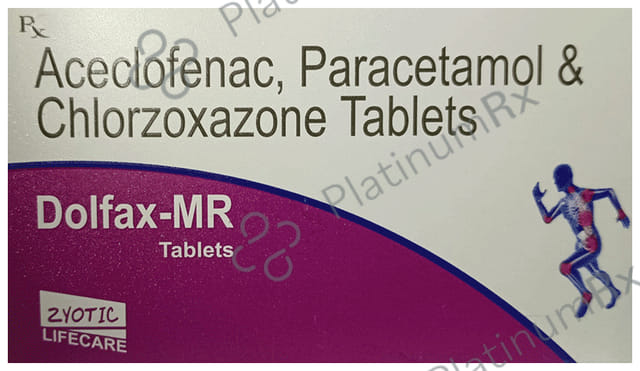 Dolfax 100/325/250mg Tablet MR 10s