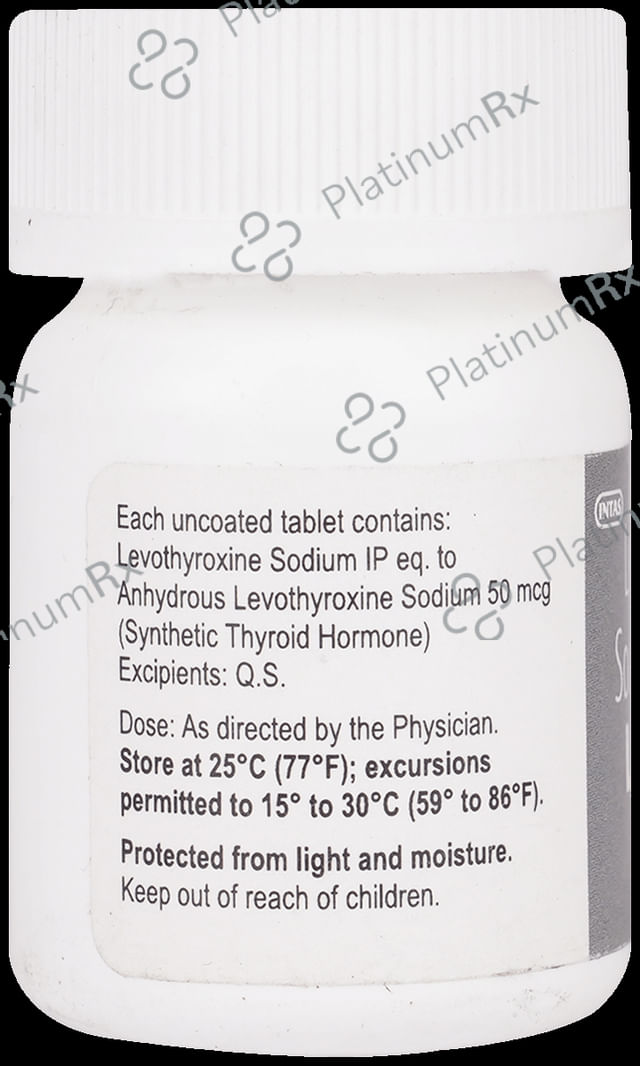 Lethyrox 50mcg Tablet 120s