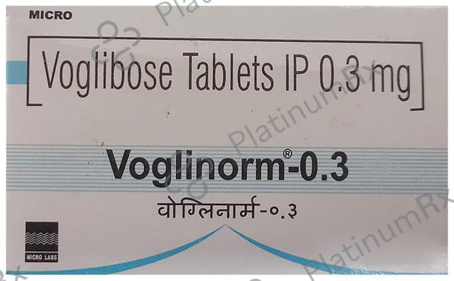 Voglinorm 0.3mg Tablet 15s