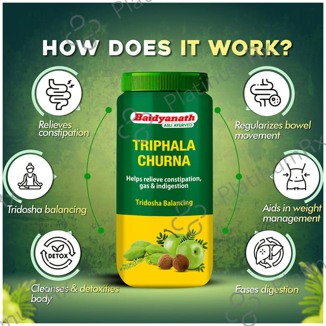 Baidyanath Triphala Churn 100gm