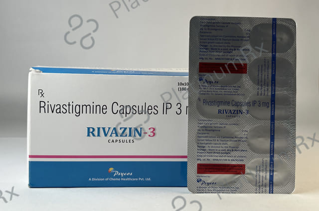 Rivazin 3mg Capsule 10s