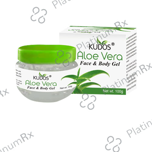 Kudos Aloe Vera Face & Body Gel 100 gm