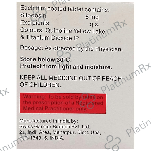 Alphacept 8mg Tablet 15s