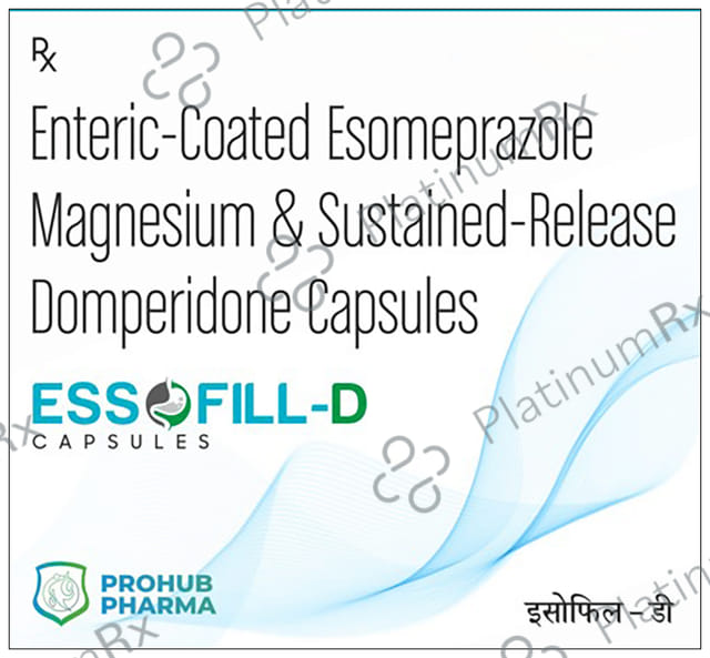 Essofill 30/40mg D Capsule SR 10s