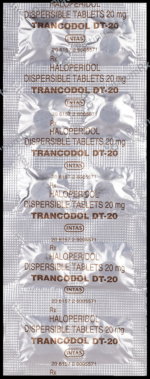 Trancodol 20mg Tablet DT 10s