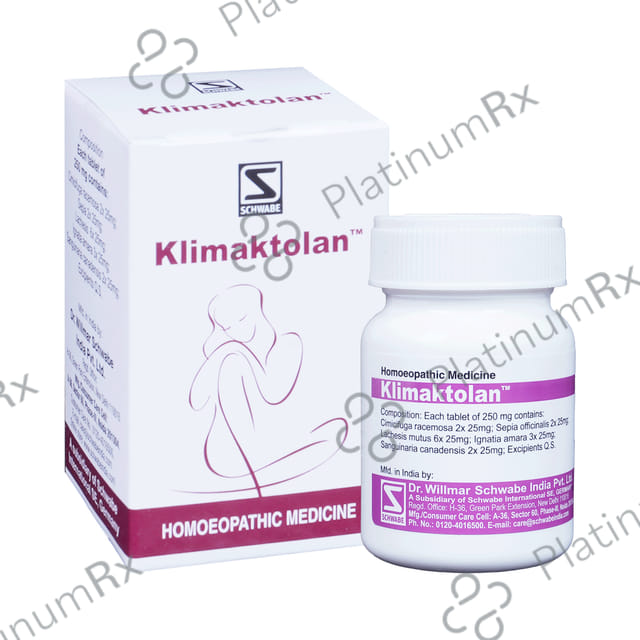 Dr Willmar Schwabe India Klimaktolan Tablet