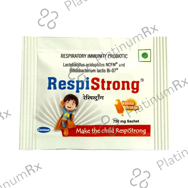 Respistrong Orange & Vanilla Flavour Sachet 750mg