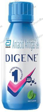 Digene Acidity & Gas Relief Mint Suspension 200ml