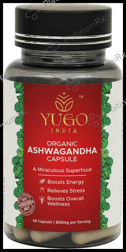 Yugo India Organic Ashwagandha Capsule