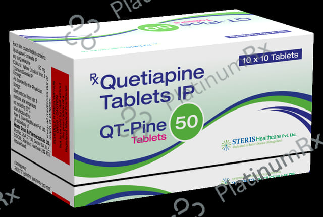 QT Pine 50mg Tablet 10s