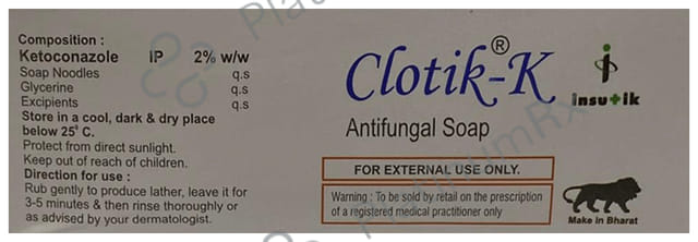 Clotik K Soap 75gm