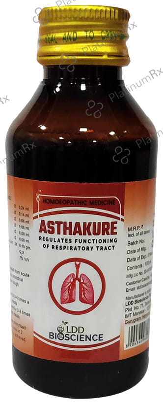 LDD Bioscience Asthakure Syrup 100 ml
