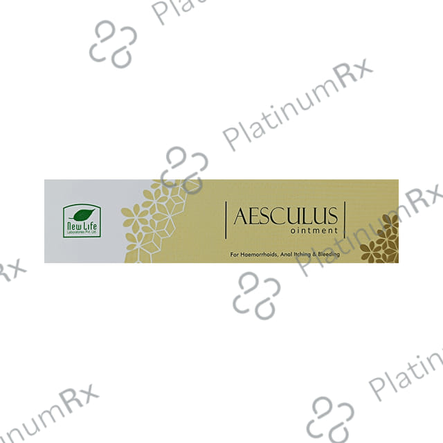 New Life Aesculus Ointment for Haemorrhoids, Anal Itching & Bleeding