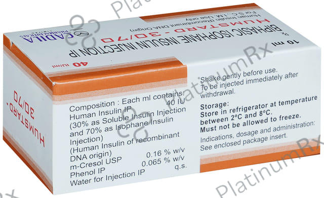 Humstard 30/70 (40 IU/ml) (1*10ml Vial)