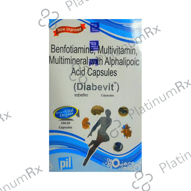 Diabevit Capsule 10s