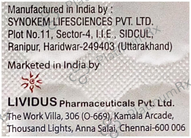 Vildus M 500/50mg Tablet 15s