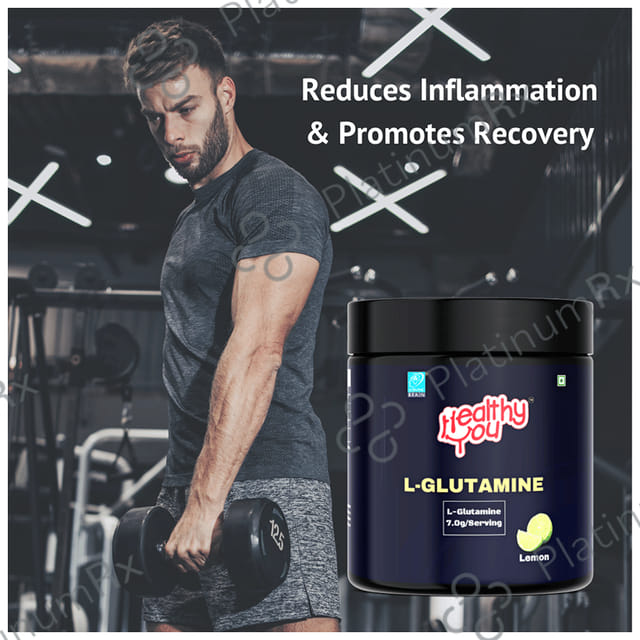 Healthy You L-Glutamime 5gm Powder Lemon