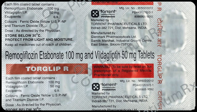 Torglip R 100/50mg Tablet 10s