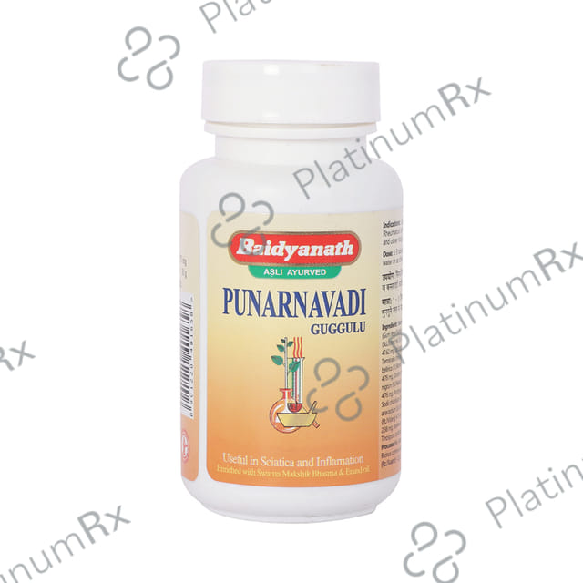 Baidyanath (Jhansi) Punarnavadi Guggulu Tablet