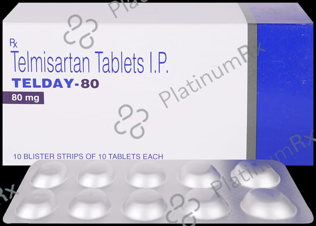 Telday 80mg Tablet 10s