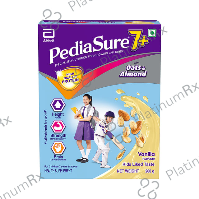PediaSure Powder for Growing Children Vanilla with Oats & Almond 200 gm