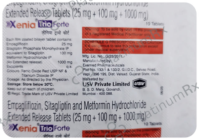 Xenia Trio Forte Tablet 10s