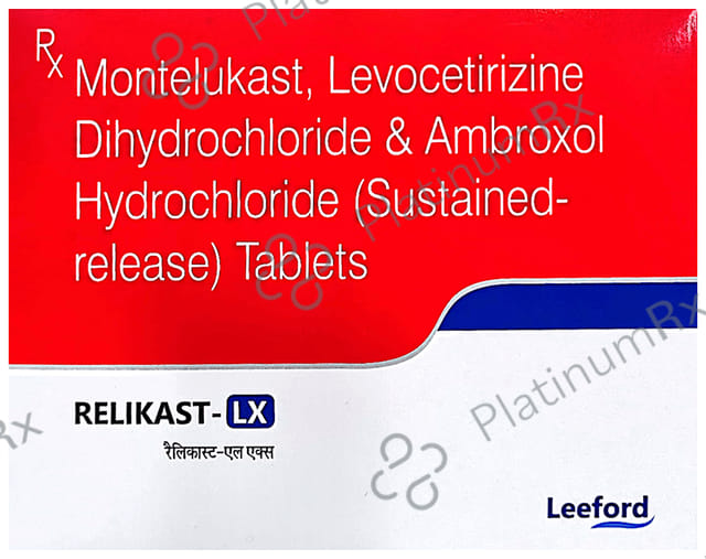 Relikast LX 75mg/5mg/10mg Tablet