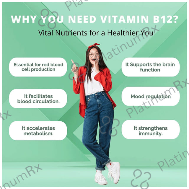 Eur Health Vitamin M B12 & Folate Chewable Strawberry & Lemon Flavour Tablet 60s
