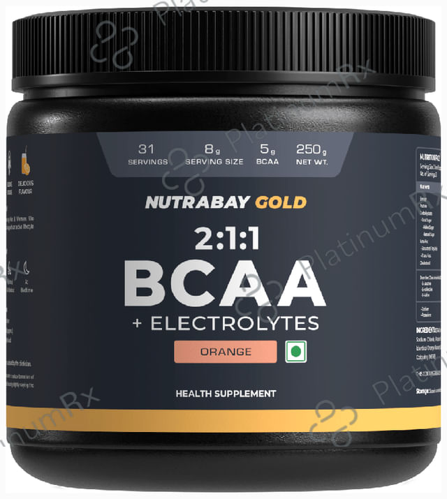 Nutrabay Gold 2:1:1 BCAA Orange