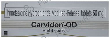 Carvidon OD MR 60mg Tablet 15s