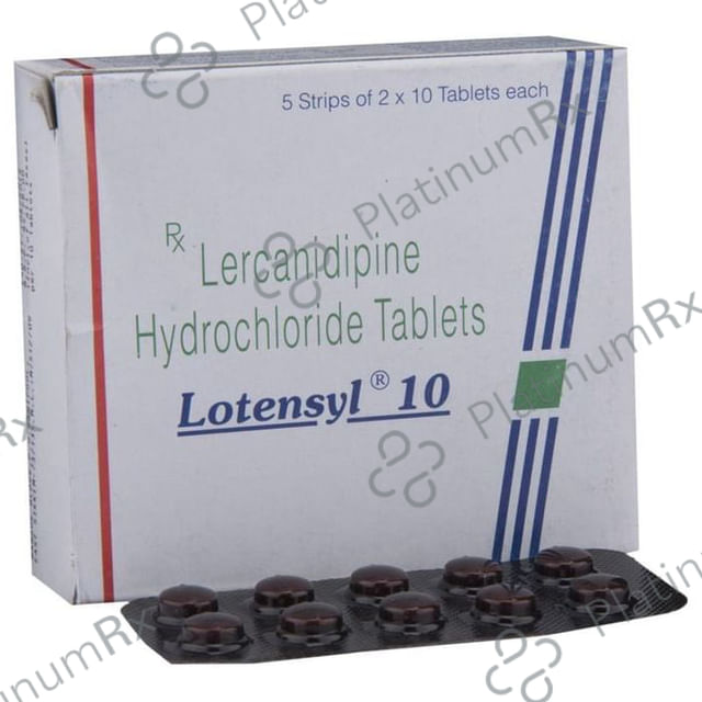 Lotensyl 10mg Tablet 10s