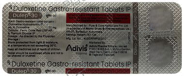 Dulep 30mg Tablet 10s