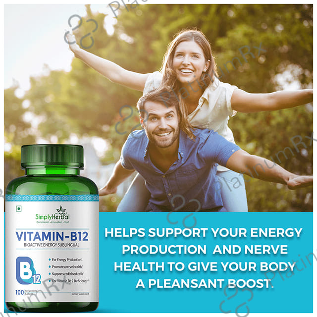 Simply Herbal Vitamin B12 Capsule