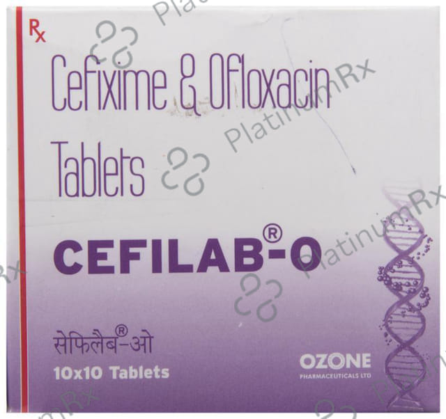Cefilab O 200/200mg Tablet 10s